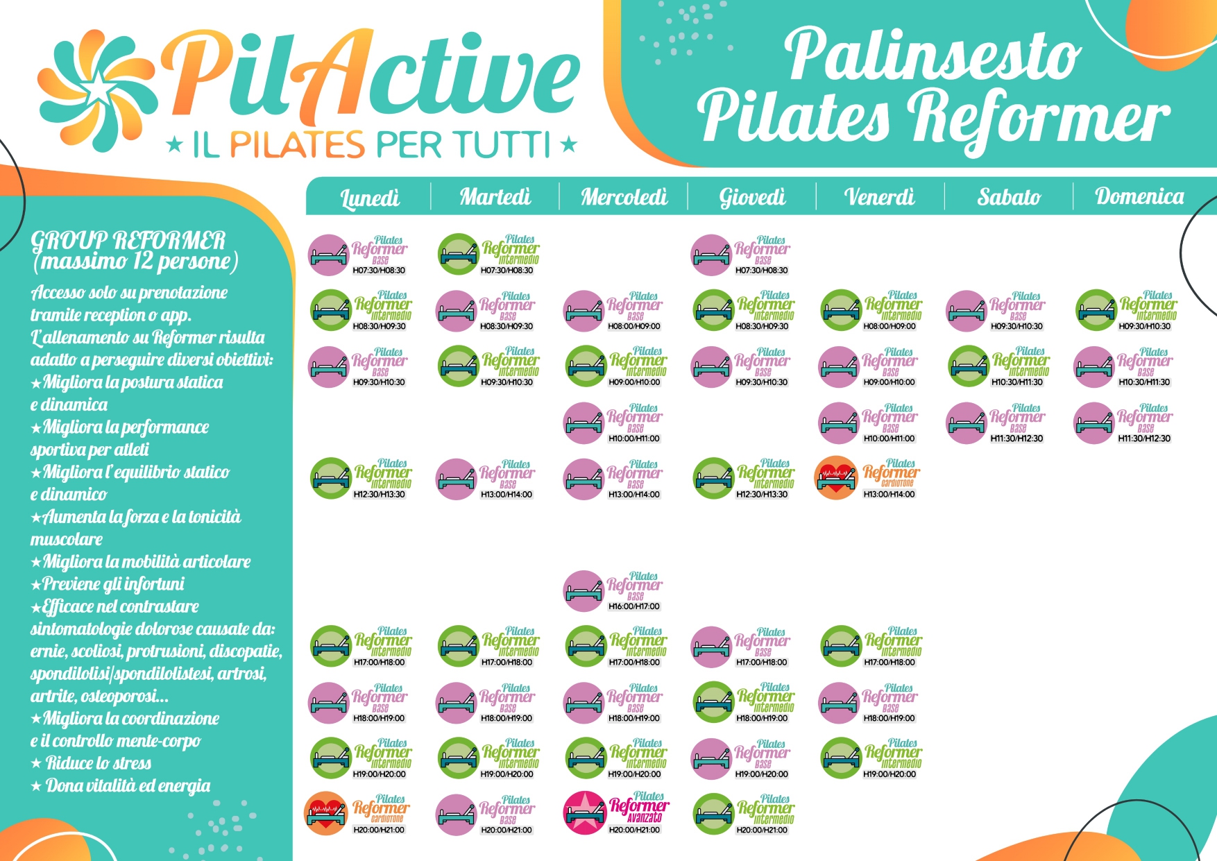 Palinsesto Reformer Cislago
