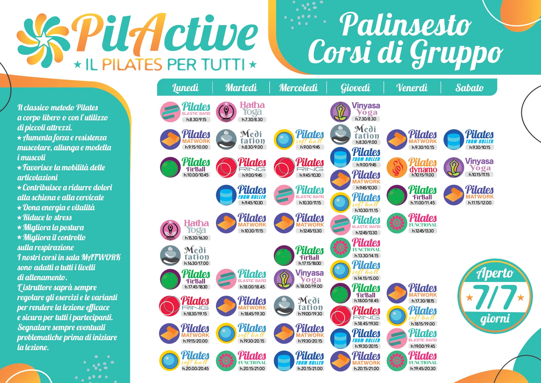 Palinsesto Matwork Reggio Emilia